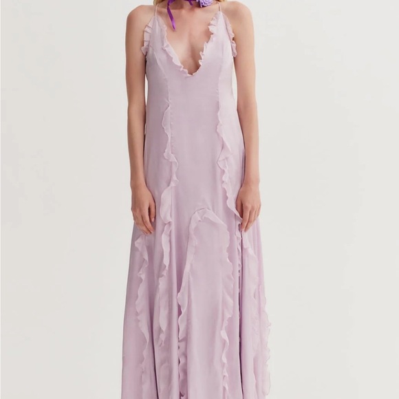 For Love And Lemons Dresses & Skirts - FOR THE LOVE AND LEMONS BRITNEY GOWN LILAC - L